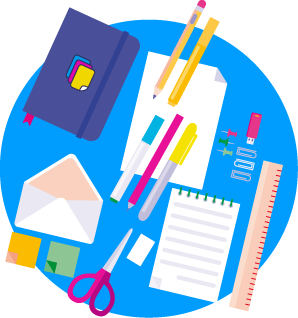 imagen material de oficina